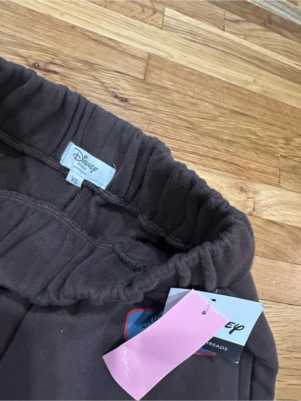 Disney Mickey Mouse Brown Crewneck Sweatshirt & Sweatpants Set